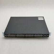 Switch Base de LAN Cisco Catalyst WS-C2960X-48FPS-L Cisco 2960-X 48 GigE PoE 740W comprar usado  Enviando para Brazil