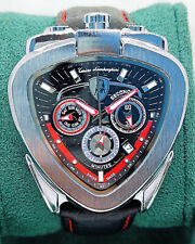 Relógio de pulso masculino Oustanding Lamborghini caixa de aço indicador de data mostrador preto comprar usado  Enviando para Brazil