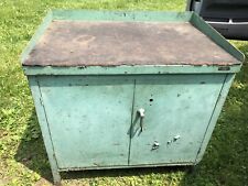 Industrial cabinet table for sale  Warren