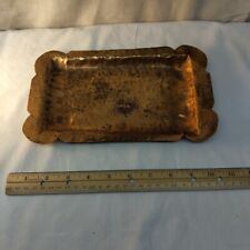 Used, Vintage Copper Hammered Tray for sale  Shipping to South Africa