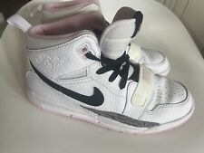 NIKE AIR JORDAN LEGACY 312 AT4047-106 SHOES SIZE 2  YOUTH KIDS WHITE PINK FOAM for sale  Shipping to South Africa