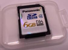 Panasonic Class 4 6GB SDHC Flash Memory SD Camera Card Full HD Video for sale  Shipping to South Africa