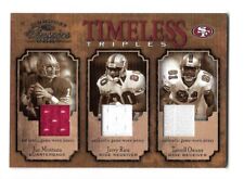 2004 CLASSICS JOE MONTANA / JERRY ARROZ / TERRELL OWENS CAMISAS USADAS EM JOGOS 39/100 comprar usado  Enviando para Brazil