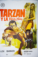 TARZAN Y LA FUENTE MAGICA  --  Poster Cartel de Cine segunda mano  Embacar hacia Argentina