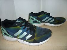 2015 Adidas Torsion ZX Flux Torsion Blue Green White B34516, UK Size 9 EU 43 1/3, used for sale  Shipping to South Africa