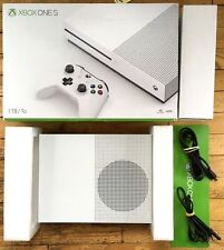 CONSOLE XBOX ONE S 1 TB TO SANS MANETTE + CÂBLES & NOTICE PAL EURO CIB OVP BLANC segunda mano  Embacar hacia Mexico