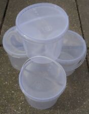 Clear plastic storage for sale  UK