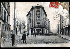 Usado, IVRY-sur-SEINE (94) COMMERCES animés , Rue MOISE & Rue BOURGEOIS en 1910 segunda mano  Embacar hacia Argentina