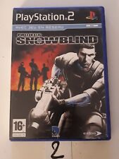 Ps2 project snowblind d'occasion  Sennecey-le-Grand