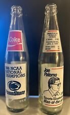 Botella de Coca-Cola Penn State Nittany Lions, 1986 campeones nacionales de la NCAA S&H GRATIS segunda mano  Embacar hacia Argentina