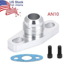 10 AN Turbo Oil Drain Outlet Flange Adapter AN10 Fitting For T25 GT28 GT30 GT35 for sale  Shipping to South Africa