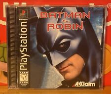 Batman & Robin (Sony PlayStation 1, 1998) Completo segunda mano  Embacar hacia Argentina