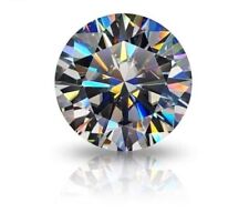 Diamant naturel certifié 14 ct, rond, couleur blanche, taille D, qualité... d'occasion  Expédié en France