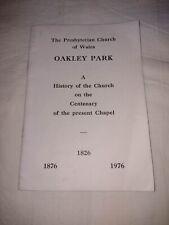 Oakley park history for sale  FLINT