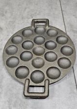 Sartén de hierro fundido Poffertjes 19 orificios - postres - dulces - panqueque - hecho en Taiwán segunda mano  Embacar hacia Argentina