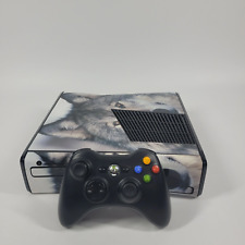 Microsoft Xbox 360 S 500GB Console Gaming System Black w/Wolf Full Skin 1439, used for sale  Shipping to South Africa