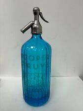 Antigua botella de vidrio antigua vintage sifón de soda sifón agua Brighton Hooper Stroov segunda mano  Embacar hacia Argentina