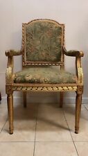 French 19th Century Guiltwood Louis XVI Armchair for sale  Shipping to South Africa