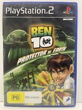 Ben 10 Protector Of Earth Playstation 2 PS2 jogo e manual Cartoon Network T04, usado comprar usado  Enviando para Brazil