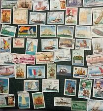 100 timbres bateaux d'occasion  Vézelise