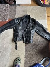 Vintage leather motorcycle for sale  ACCRINGTON