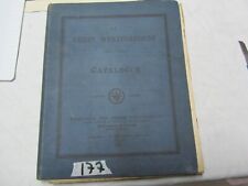 Catalogue frein westinghouse d'occasion  Saint-Vivien-de-Médoc