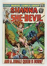 Shanna The She-Devil #1 FN- 5.5 1972 comprar usado  Enviando para Brazil