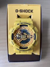 g shock mens watch ga-110slc-9aer yellow summer lovers edition model for sale  Shipping to South Africa
