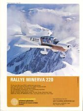 Rallye minerva 220 for sale  Hartford