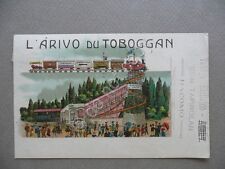 Cartolina arivo toboggan usato  Italia