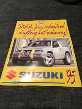 1995 Suzuki Swift Vitara Cappucino Samurai Supercarry UK Car Van Brochure for sale  SHEFFIELD