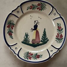 Belle assiette faience d'occasion  Zillisheim