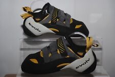 Evolv Shaman Unisex Black Yellow Cream Rock Climbing Shoes Uk Size 9 for sale  Shipping to South Africa