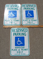 Reserved parking handicap for sale  Shipping to Ireland