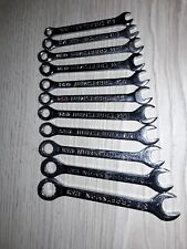 CRAFTSMAN Aircraft Tools 9pc Combination Imperial spanners set A/F  for sale  Shipping to South Africa