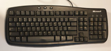 Usado, Teclado Microsoft Basic 1.0A modelo RT9480 conexão PS/2 com fio. Cor preta. comprar usado  Enviando para Brazil