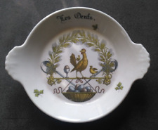 Assiette oeufs porcelaine d'occasion  Tullins