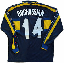 maglia calcio vintage parma Boghossian Jersey Champion 1999 2000 Parmalat PLAYER, usato usato  Roma