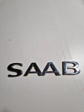 Saab boot badges for sale  BRISTOL