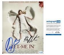 Chloe Grace Moretz & Kodi Smit-McPhee "Let Me In" AUTOGRAPHS Signed 8x10 Photo, used for sale  Shipping to South Africa