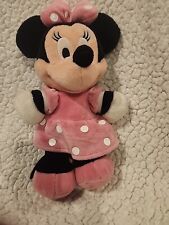 "Vestido Disney Minnie Mouse en rosa de peluche animal de peluche 12"""  segunda mano  Embacar hacia Mexico