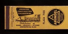 1940s BARGE The Arundel Corporation dragagem areia cascalho pedra escória Baltimore MD, usado comprar usado  Enviando para Brazil