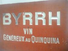 Publicité byrrh carton d'occasion  Saint-Amand-Longpré