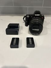 Sony Alpha SLT-A55V 16.2mp DSLR Camera Tamron AF 18-200 Di II Lens TESTED for sale  Shipping to South Africa