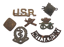 Military badges found for sale  LONDON