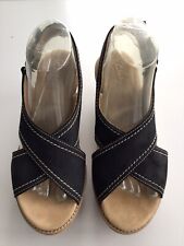 Ladies clarks black for sale  SOUTHPORT