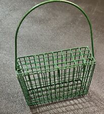 PVC Coated Galvanized Welded Steel Mesh Lunchbox/carrying Case Bag Basket, used for sale  Shipping to South Africa