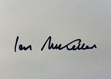 Ian mckellen signature for sale  SKELMERSDALE