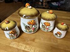 canister mushroom merry set for sale  Franklinton